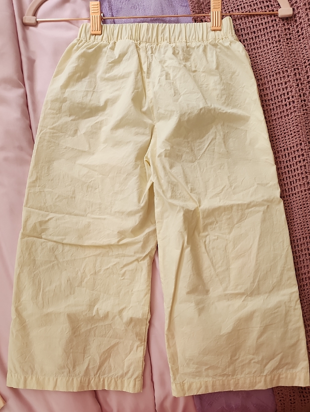 Zara Girl's Poplin Lace Pants - Picture 3 of 6